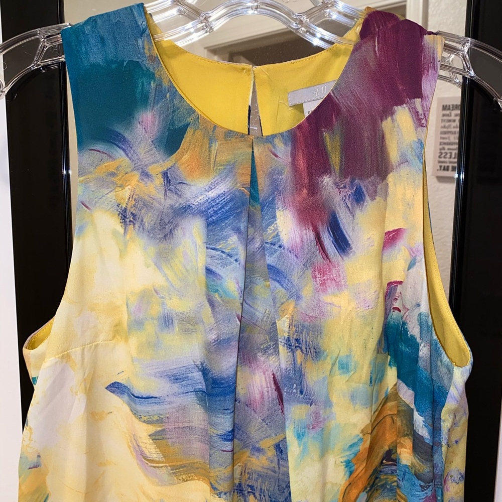 GUC👗 H&M Multi-Color Sleeveless Dress - Picture 2 of 5